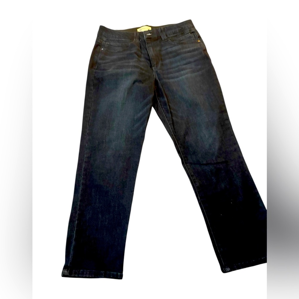Democracy “ab technology”, dark wash-size 14
